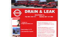 Desktop Screenshot of drainandleak.com